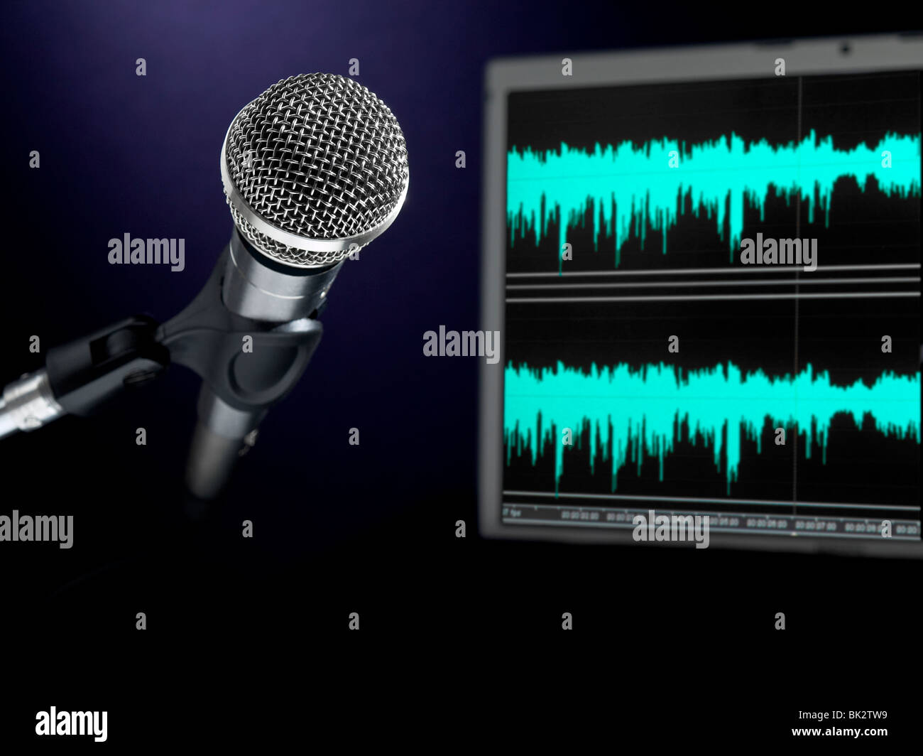 Sound wave monitor hi-res stock photography and images - Alamy