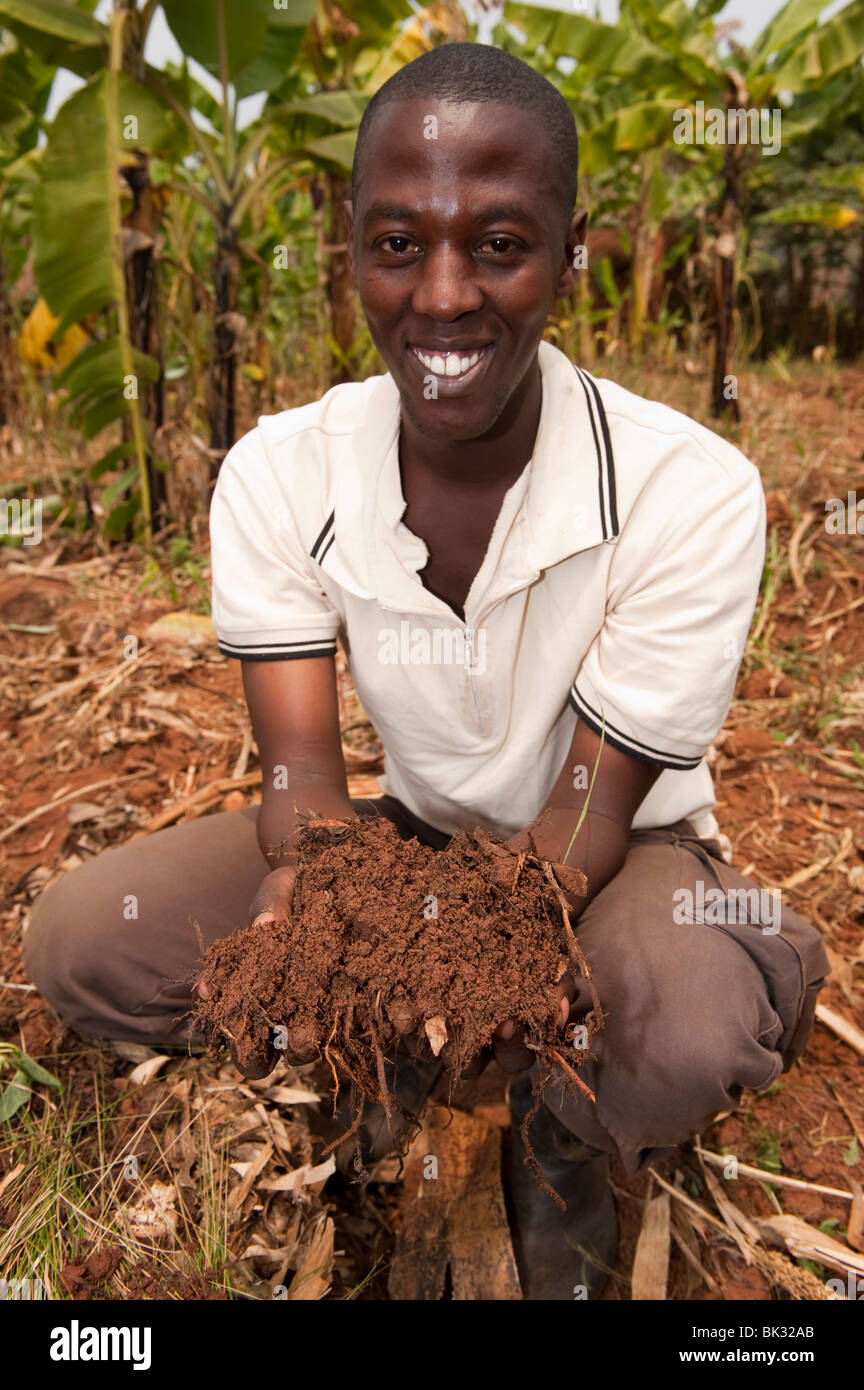 Africa compost crop farmer hires stock photography and images Alamy