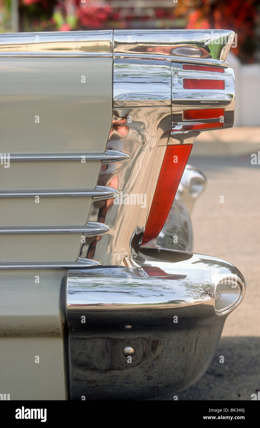 Car detail, Oldsmobile Super 88, Stock Photo