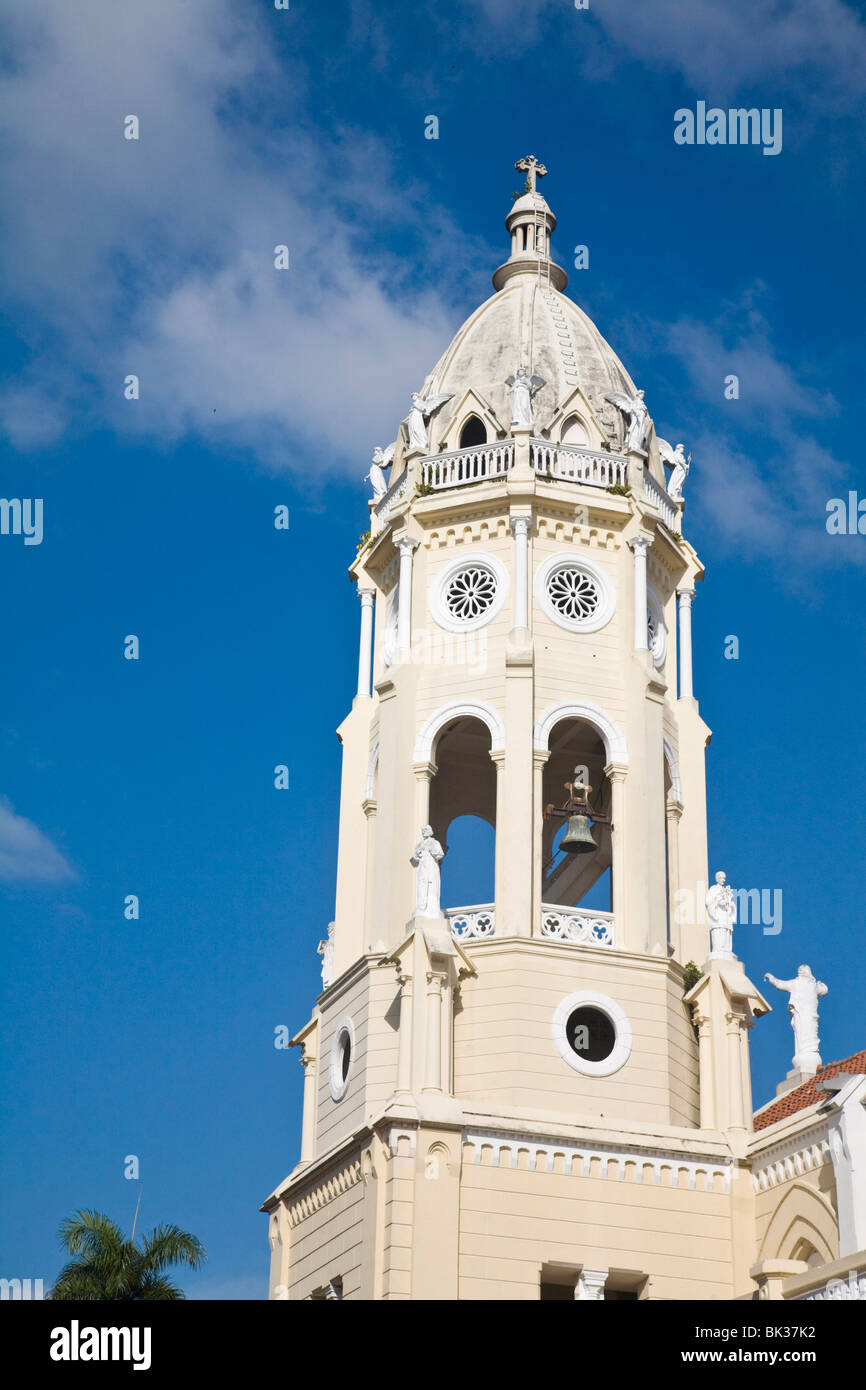San Francisco de Asisi Church (Iglesia de San Francisco De Asis), Plaza Bolivar, Casco Viejo, Panama City, Panama Stock Photo