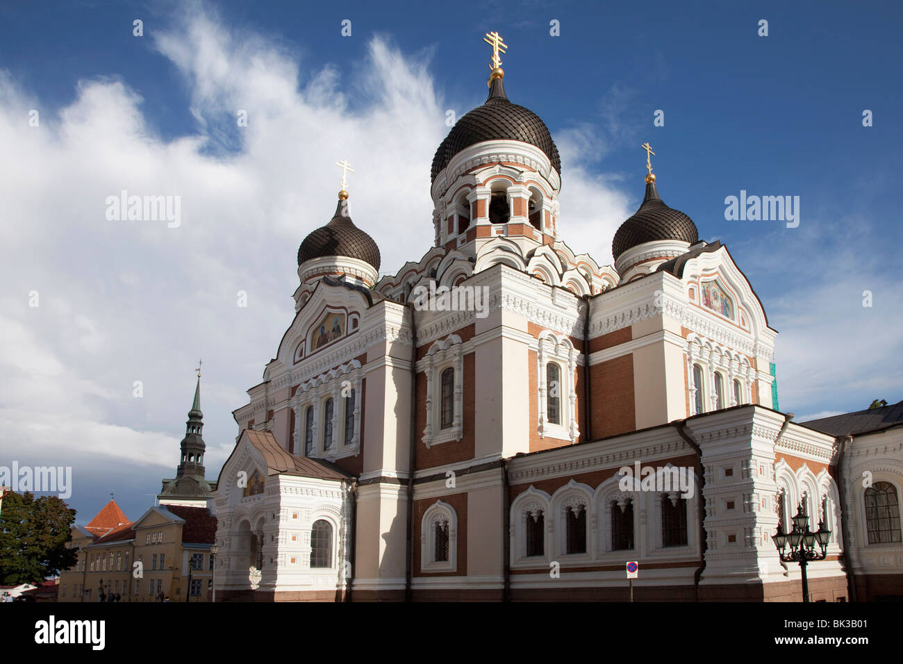 St. Alexander Nevski Cathedral, Tallinn, Estonia, Baltic States, Europe Stock Photo