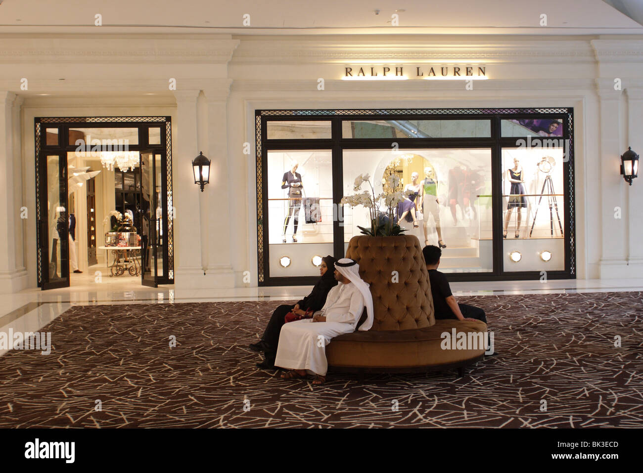 Ralph Lauren shop in the Fashion Avenue of the Dubai Mall, Dubai, United  Arab Emirates Stock Photo - Alamy