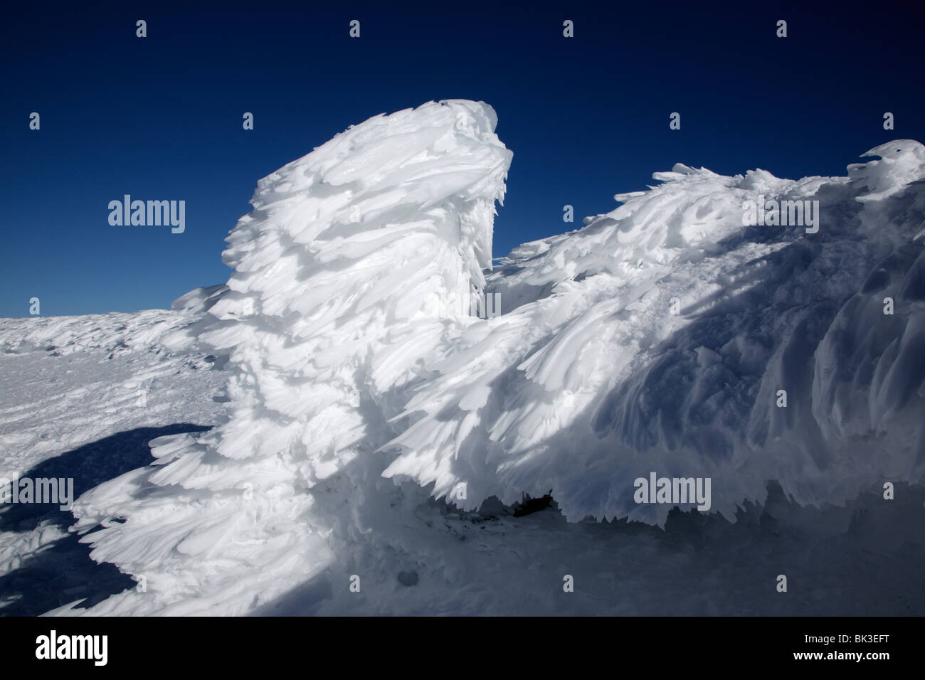 Mount Washington State Park during the winter months in the White ...