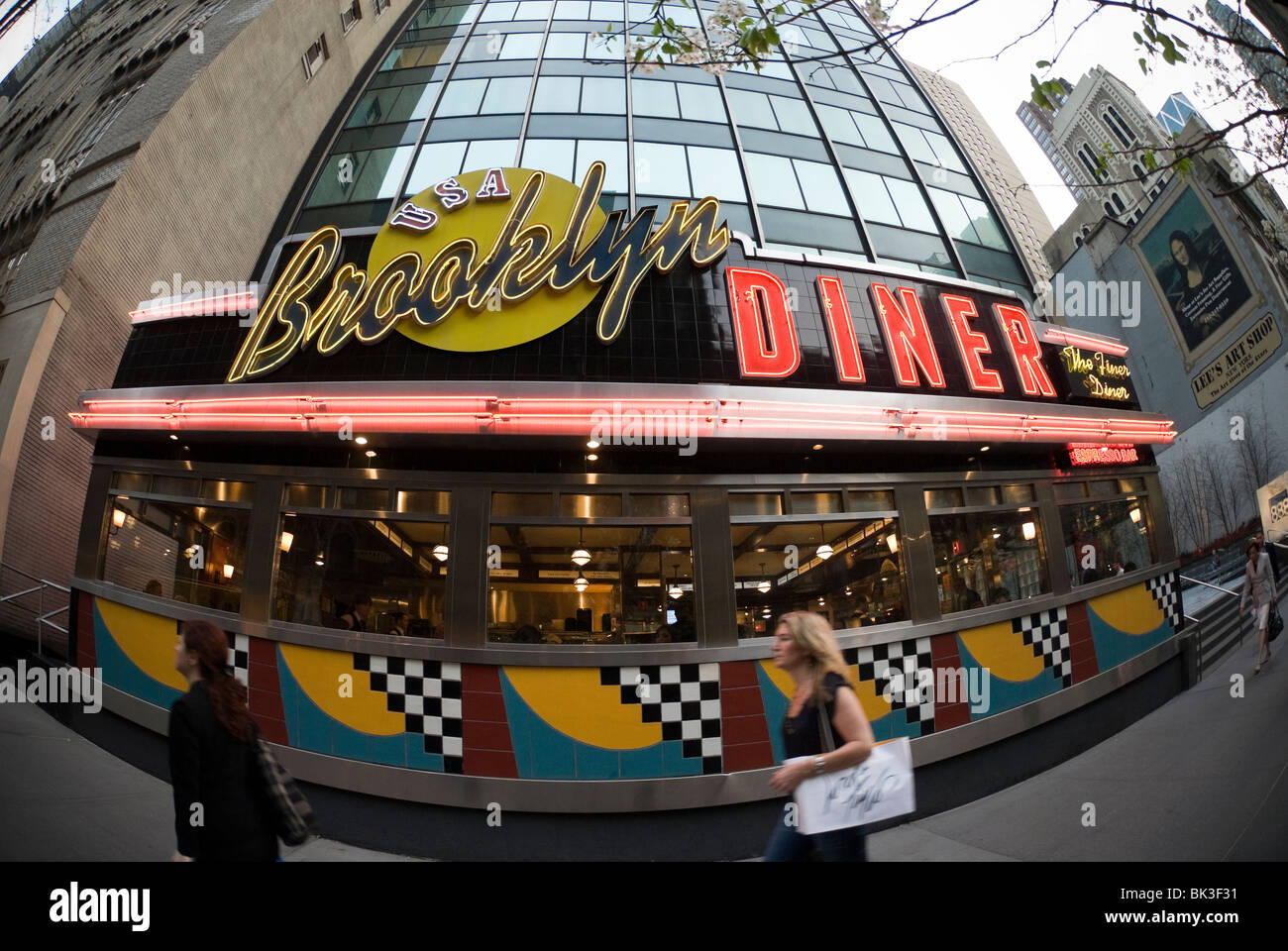 Brooklyn diner new york hires stock photography and images Alamy
