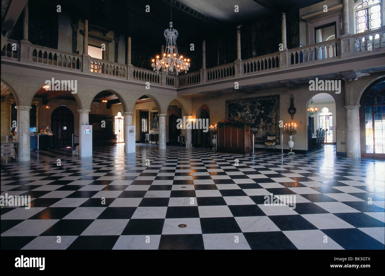 Ca' d'Zan Ringling Mansion ballroom Sarasota Florida villa built in