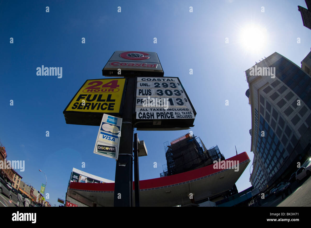 New york city gas station hires stock photography and images Alamy