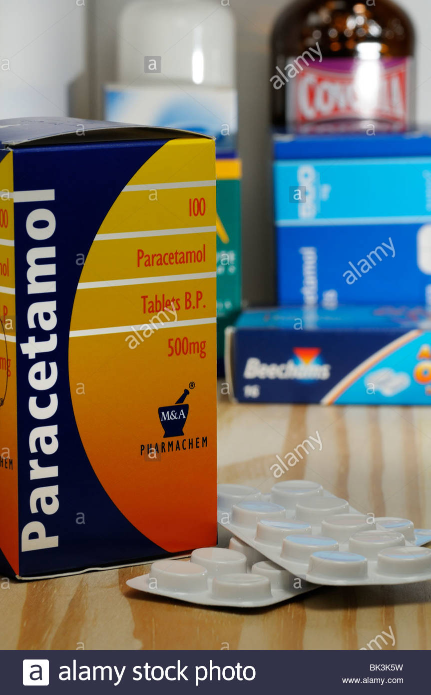 Paracetamol Box Stock Photos & Paracetamol Box Stock Images - Alamy