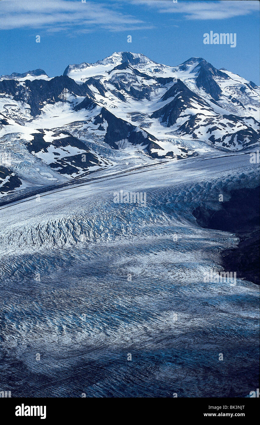 Aerial view of eagle glacier hi-res stock photography and images - Alamy
