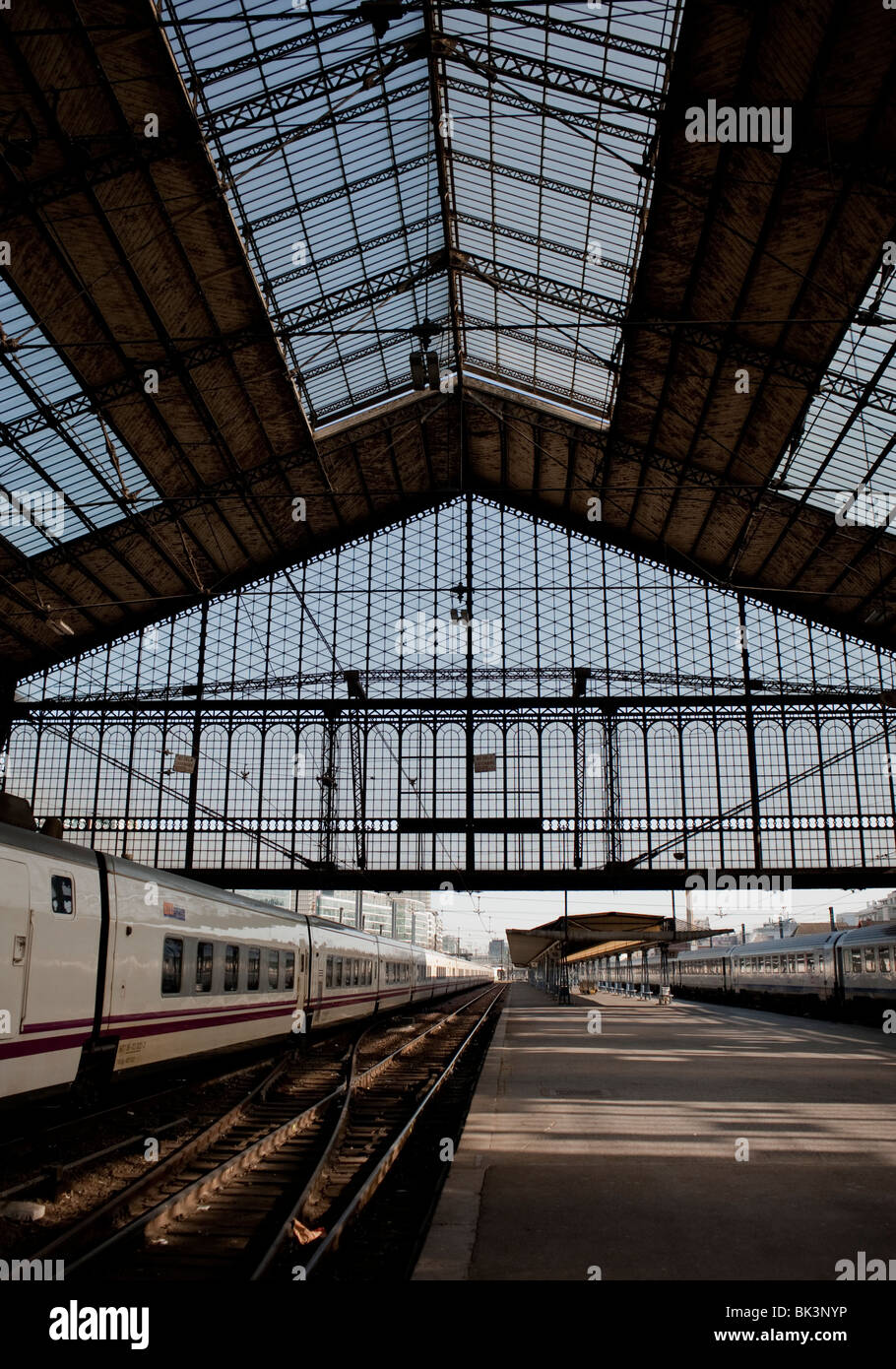 Paris France Train In Gare D Austerlitz Train Station