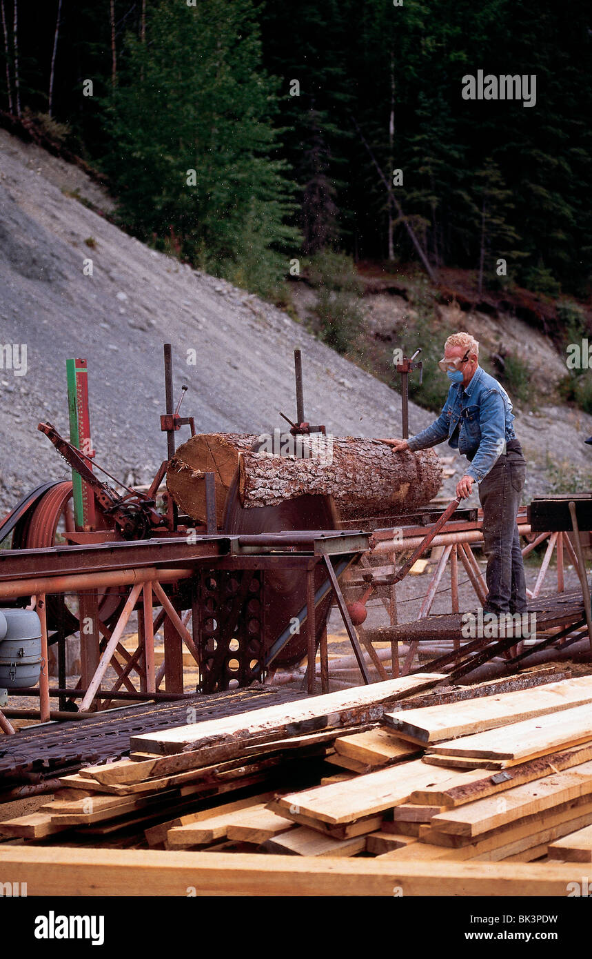 Alaskan Sawmill High Resolution Stock Photography and Images Alamy