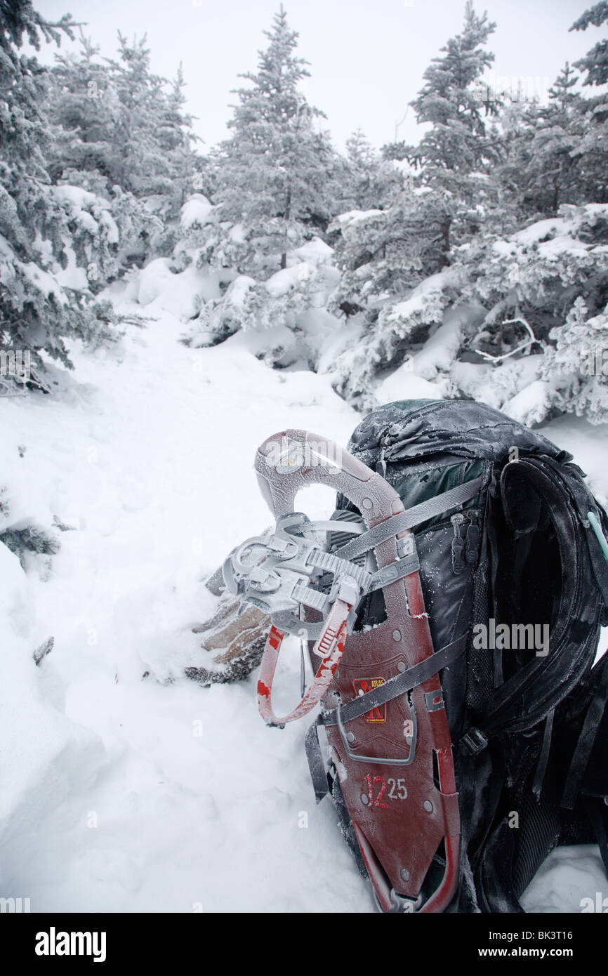 Greenleaf Trail in extreme weather conditions during the winter months