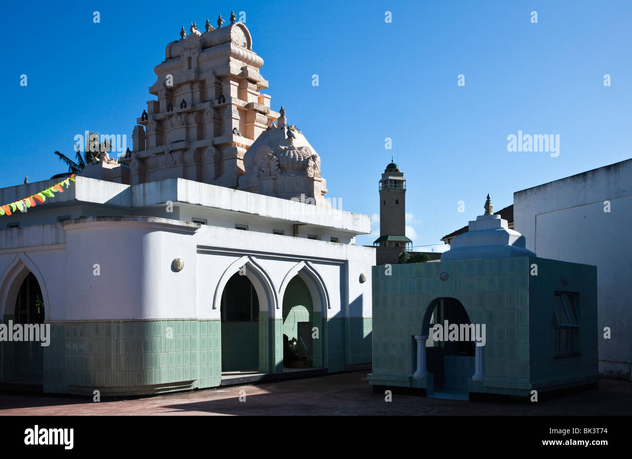 South Africa, Durban,the Indian Soobramoney temple Stock Photo