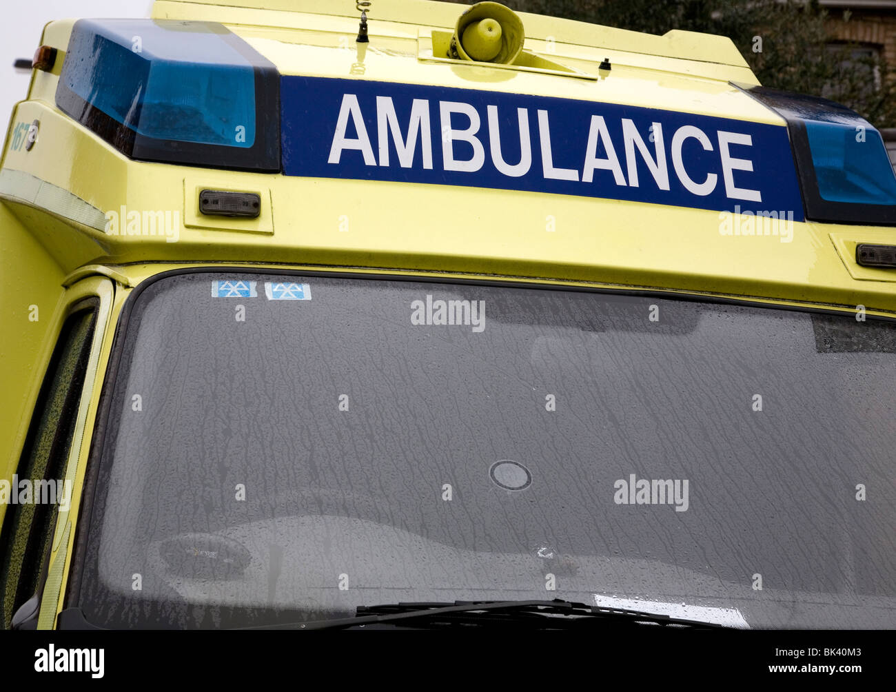 Ambulance Vehicle Stock Photo