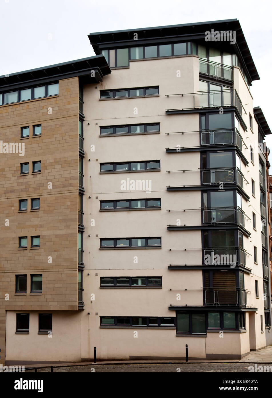 Modern Flats/apartments in the Bedford Road area of Edinburgh, at the