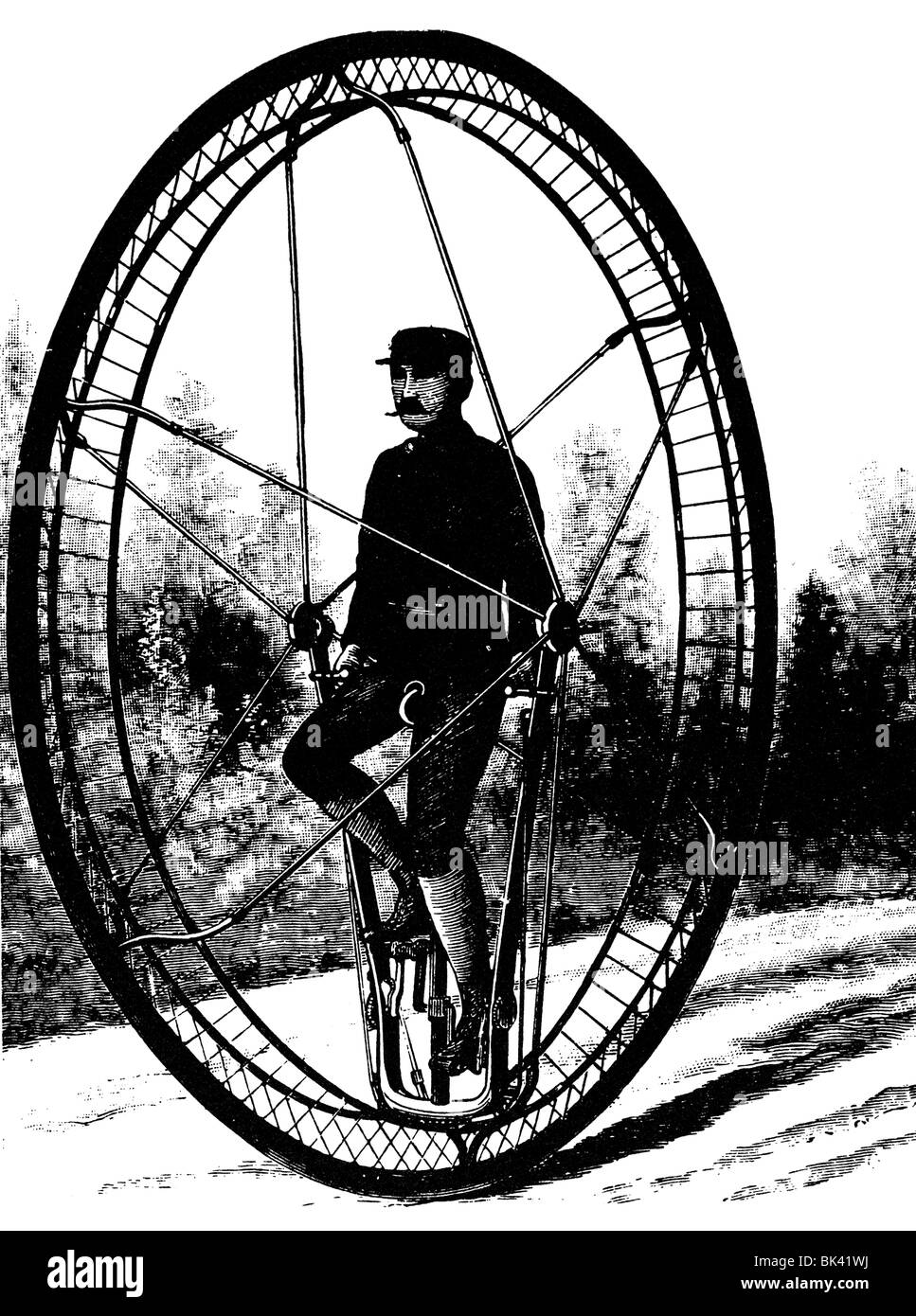Man is riding in a giant wheel hi-res stock photography and ...