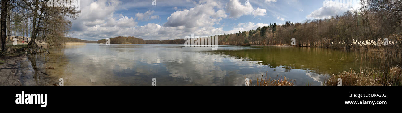 Liepnitzsee, near Wandlitz, Barnim, Brandenburg, Germany Stock Photo