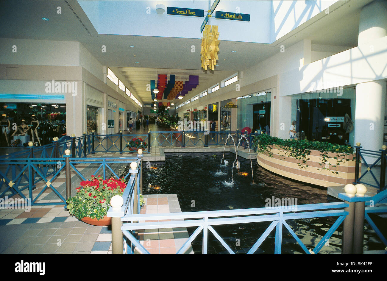 Shopping Mall, Sarasota Florida Stock Photo Alamy