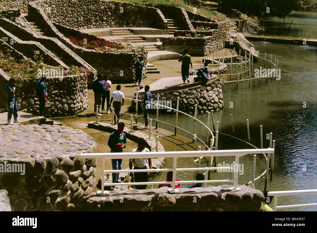 Baptismal railing hi-res stock photography and images - Alamy