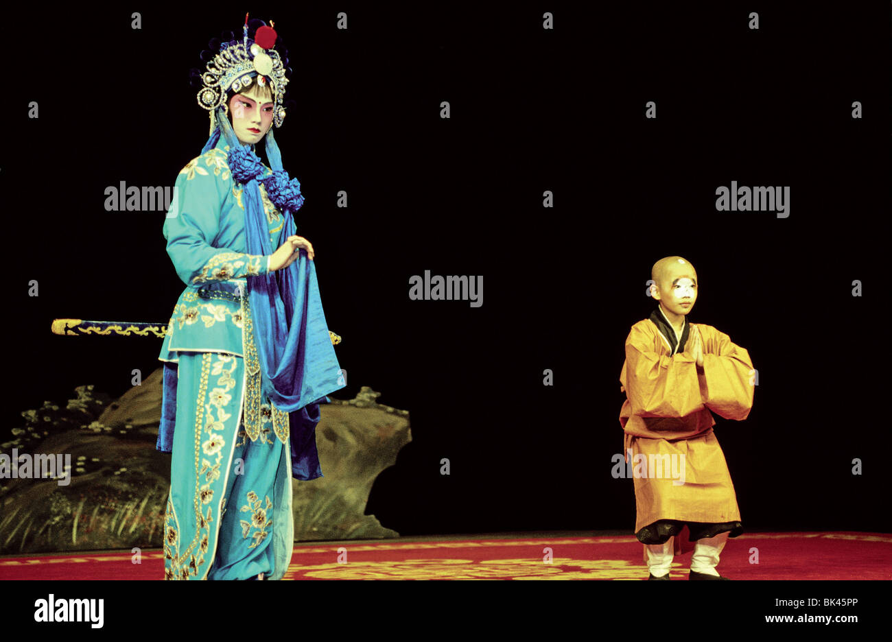 Classical Chinese opera performers Taipei, Taiwan, Republic of China