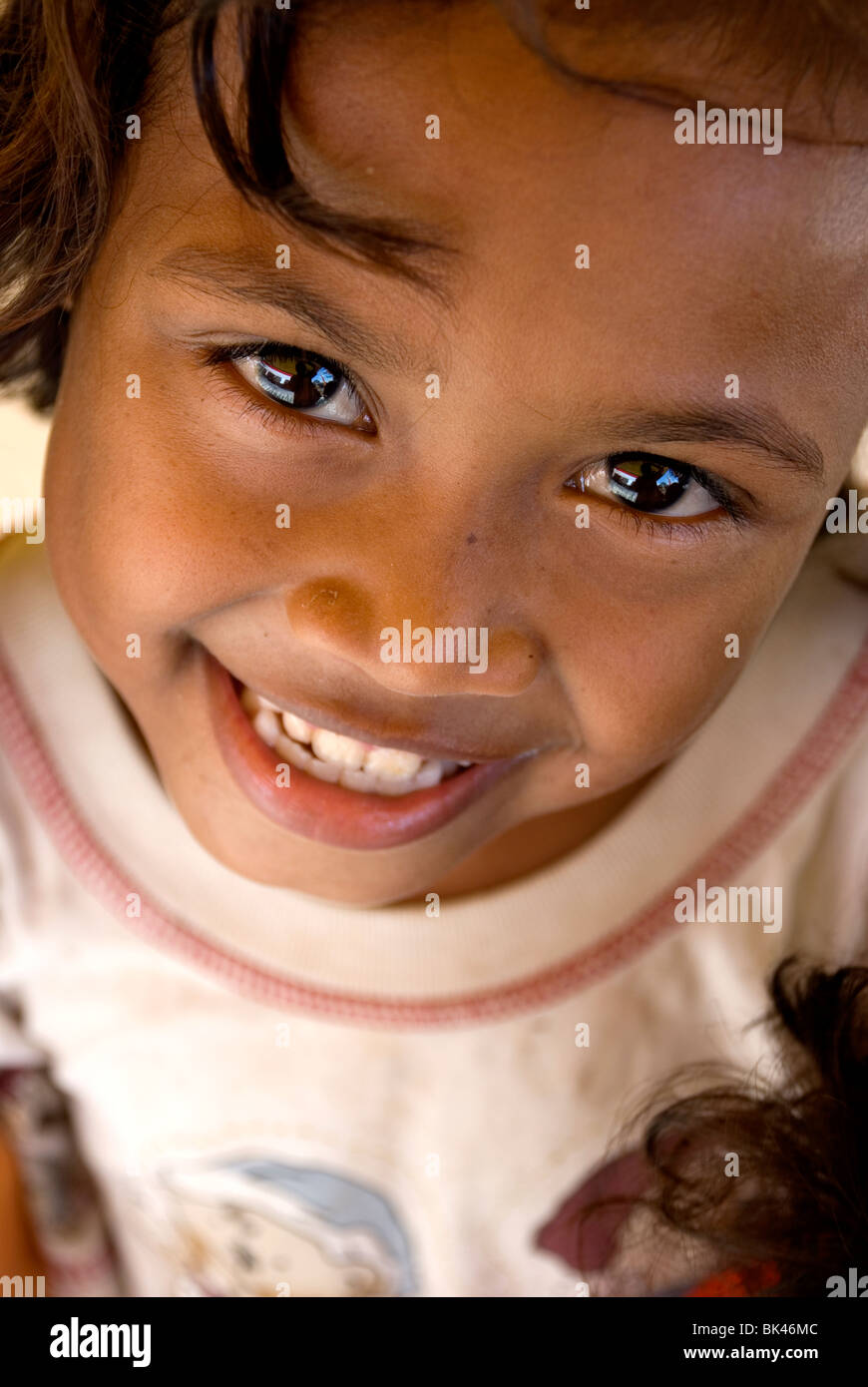 girl in kupang, west timor, indonesia Stock Photo