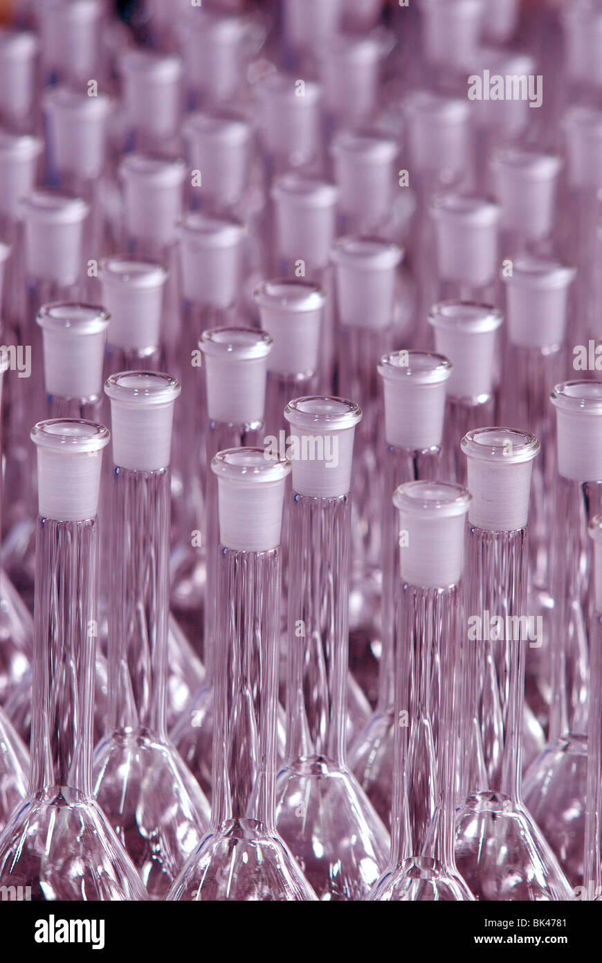 medical glasses and bottles Stock Photo Alamy