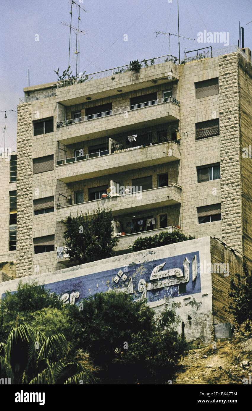 Apartment building in Amman, Jordan Stock Photo Alamy