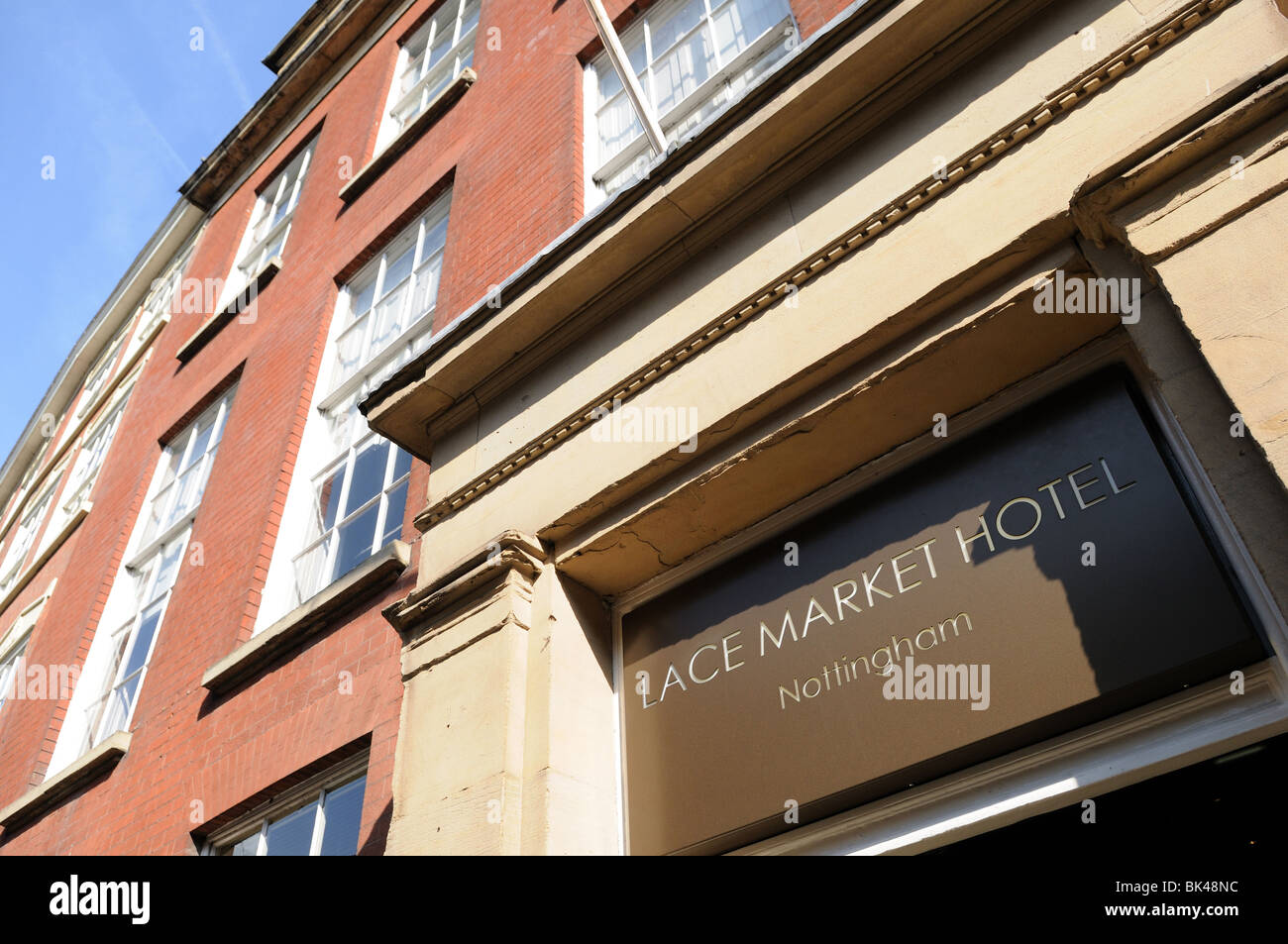 The Lace Market Hotel Nottingham England Stock Photo Alamy