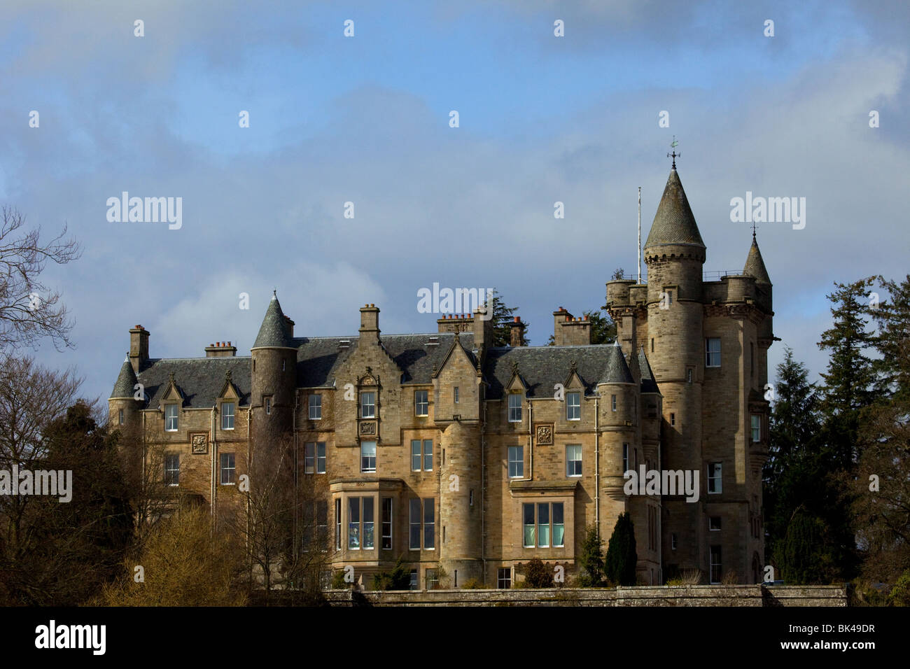 Blair Drummond House, Stirling, Scotland, UK Stock Photo Alamy