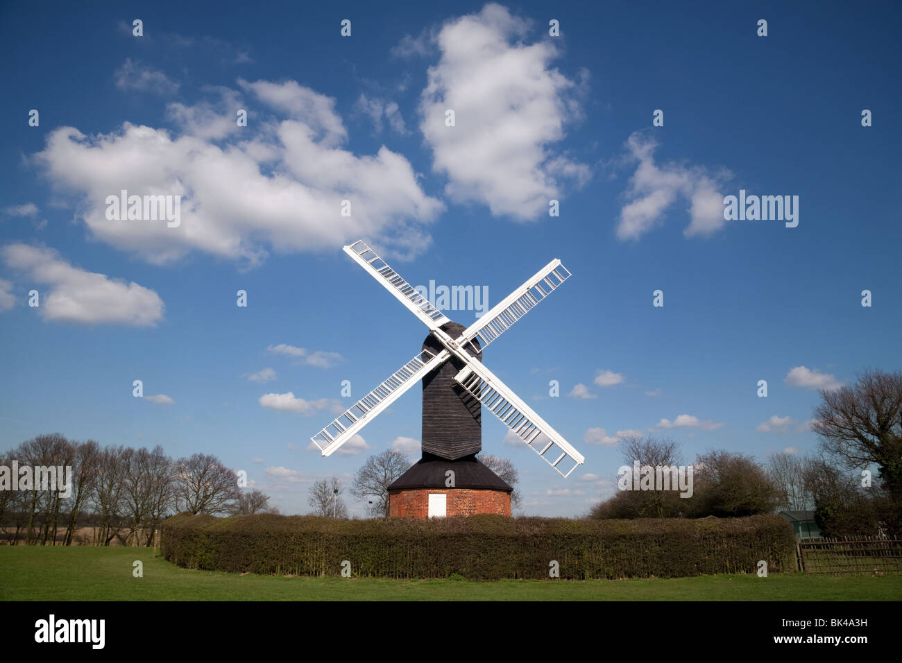 Mountnessing post windmill, Mountnessing, Essex UK Stock Photo