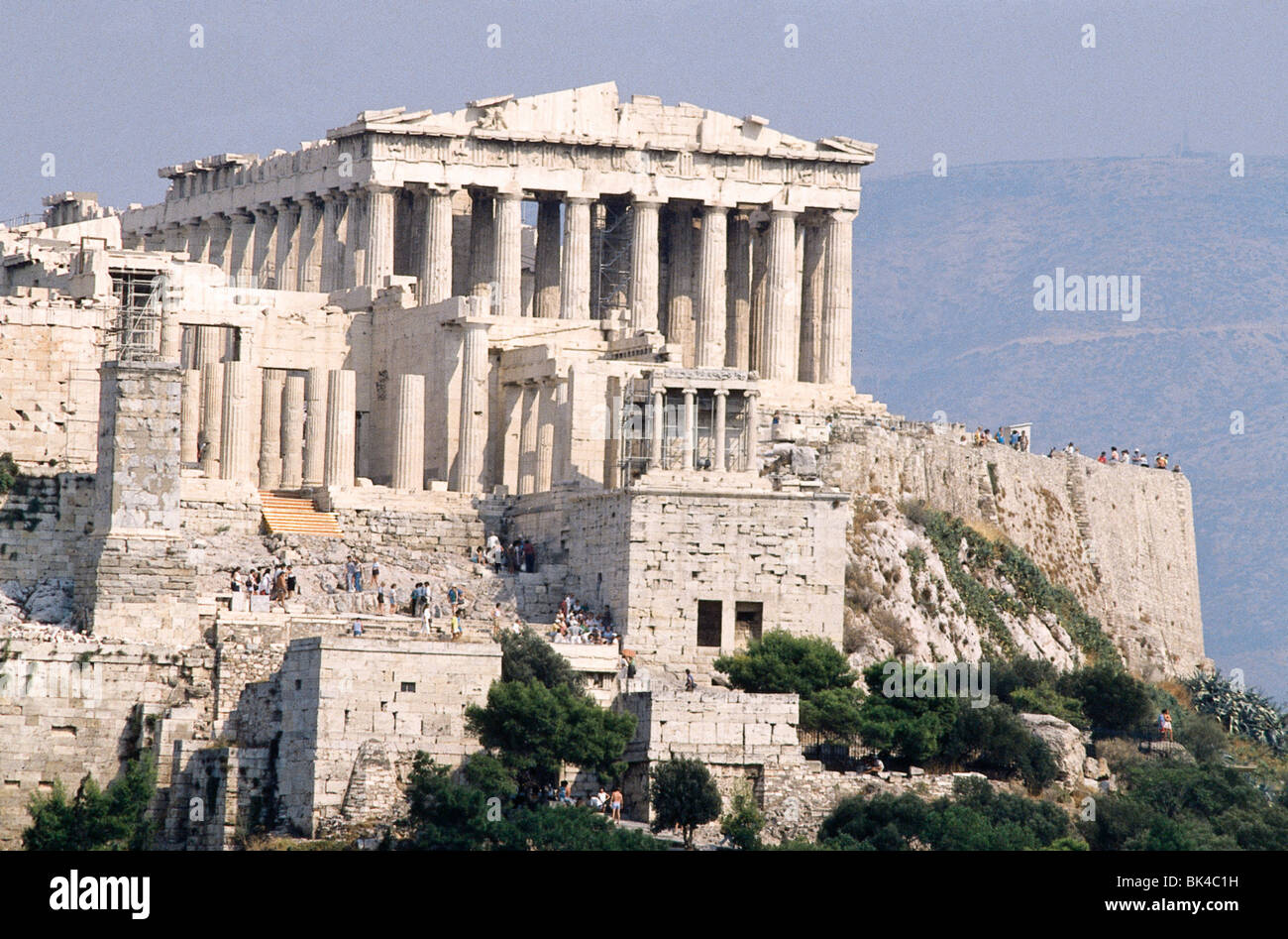 Parthenon in Athens, Greece Stock Photo