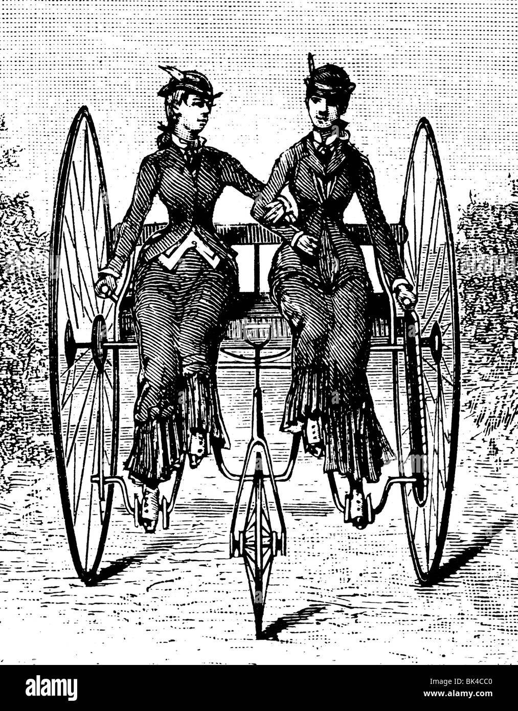 tricycle for two