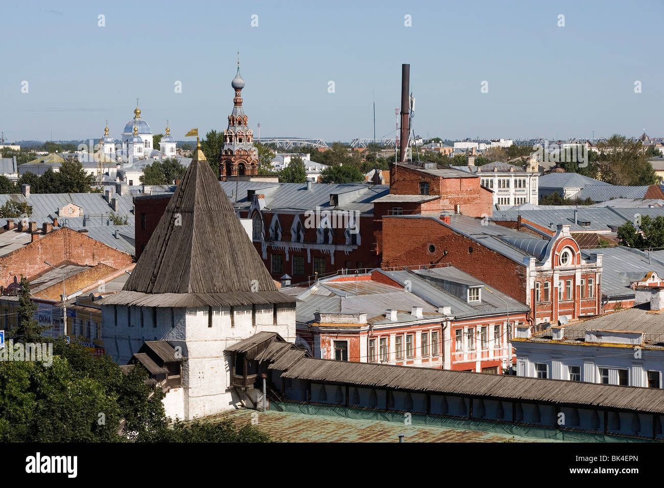 Russia,Golden Ring ,Yaroslavl,View from the Belfry Stock Photo - Alamy