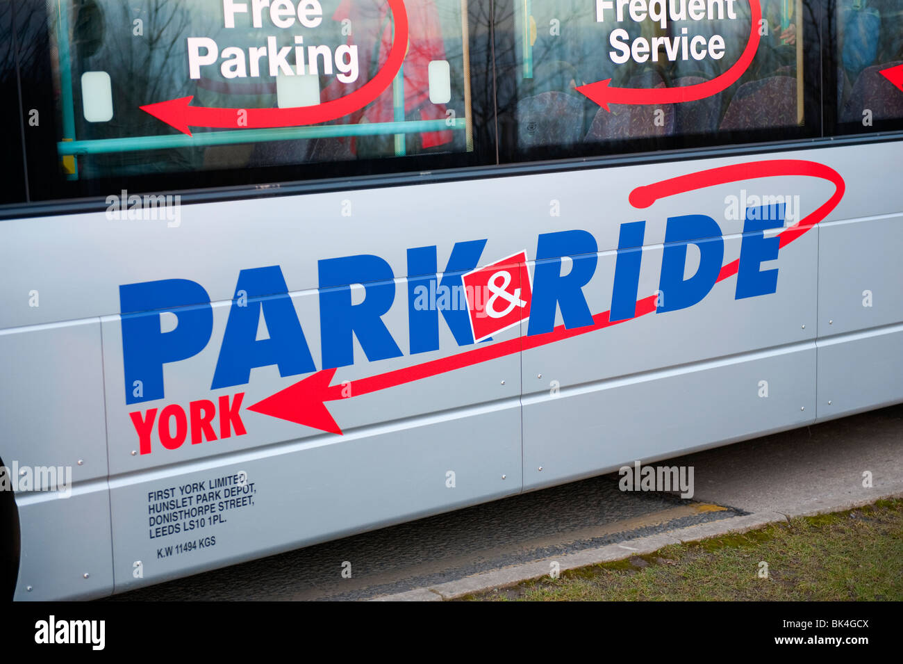 Park & Ride York UK Stock Photo Alamy