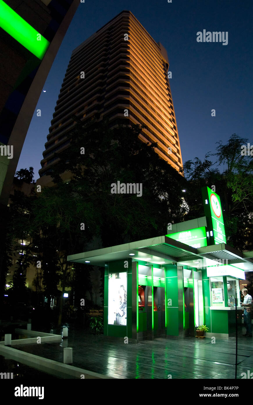 ATM. K-Bank. Sukhumvit. landmark Hotel. Bangkok. Thailand Stock Photo ...