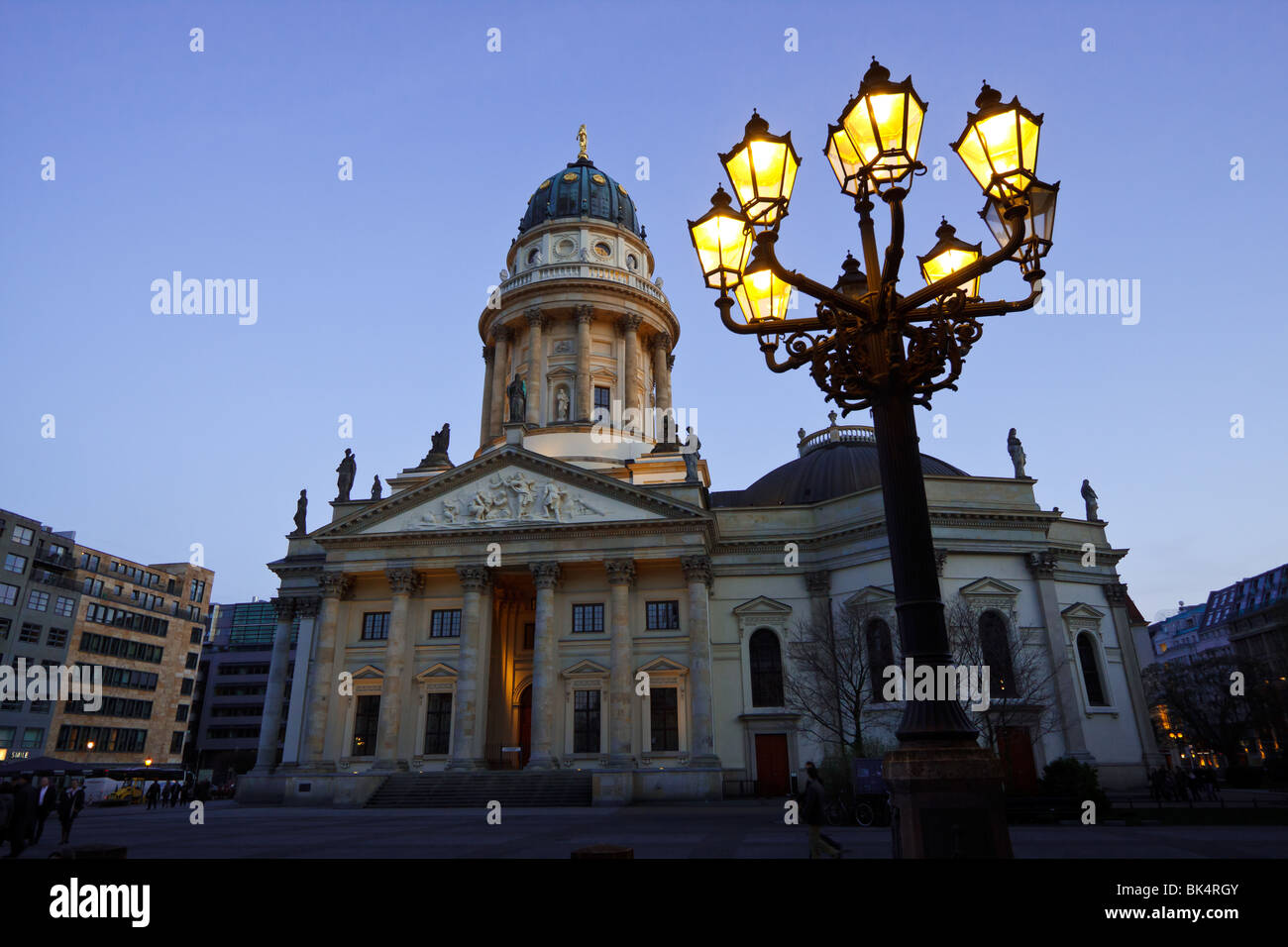 Deutscher Dom, Gendarmenmarkt , Berlin at night Stock Photo - Alamy