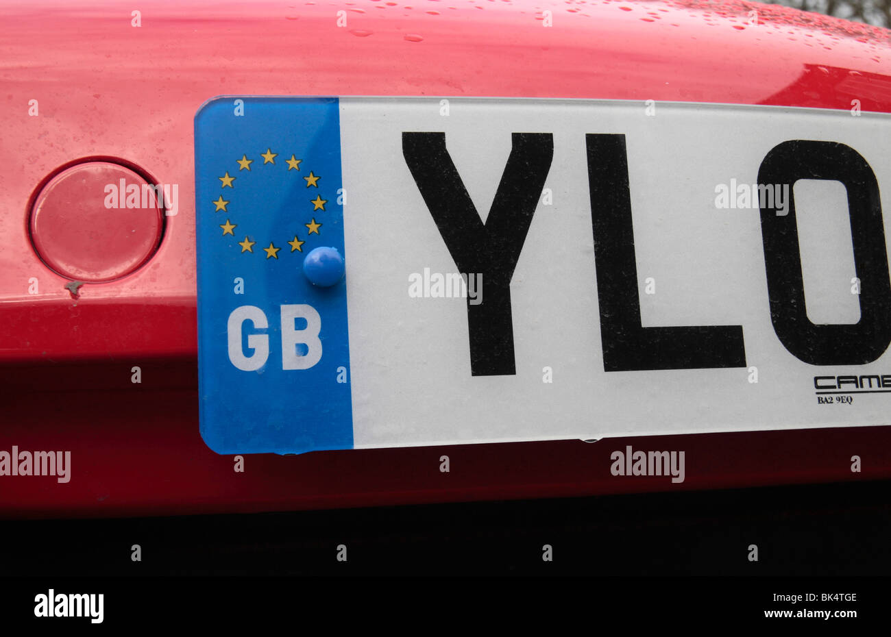 Car registration plate gb hi-res stock photography and images - Alamy