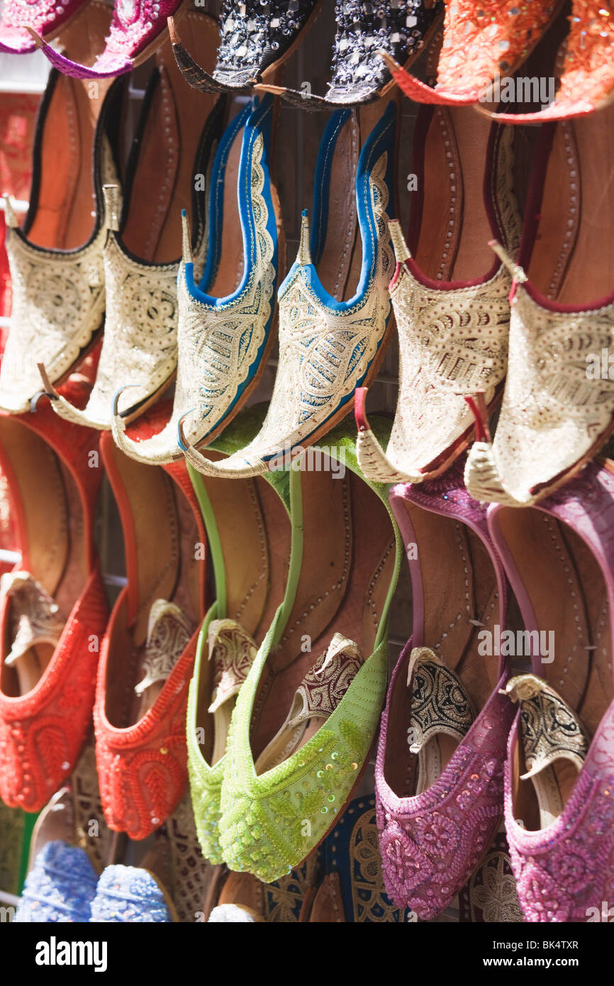 Traditional arabic slippers shoes hires stock photography and images