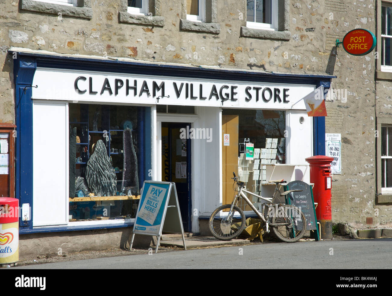 Village shop and Post Office, Clapham, Yorkshire Dales National Park