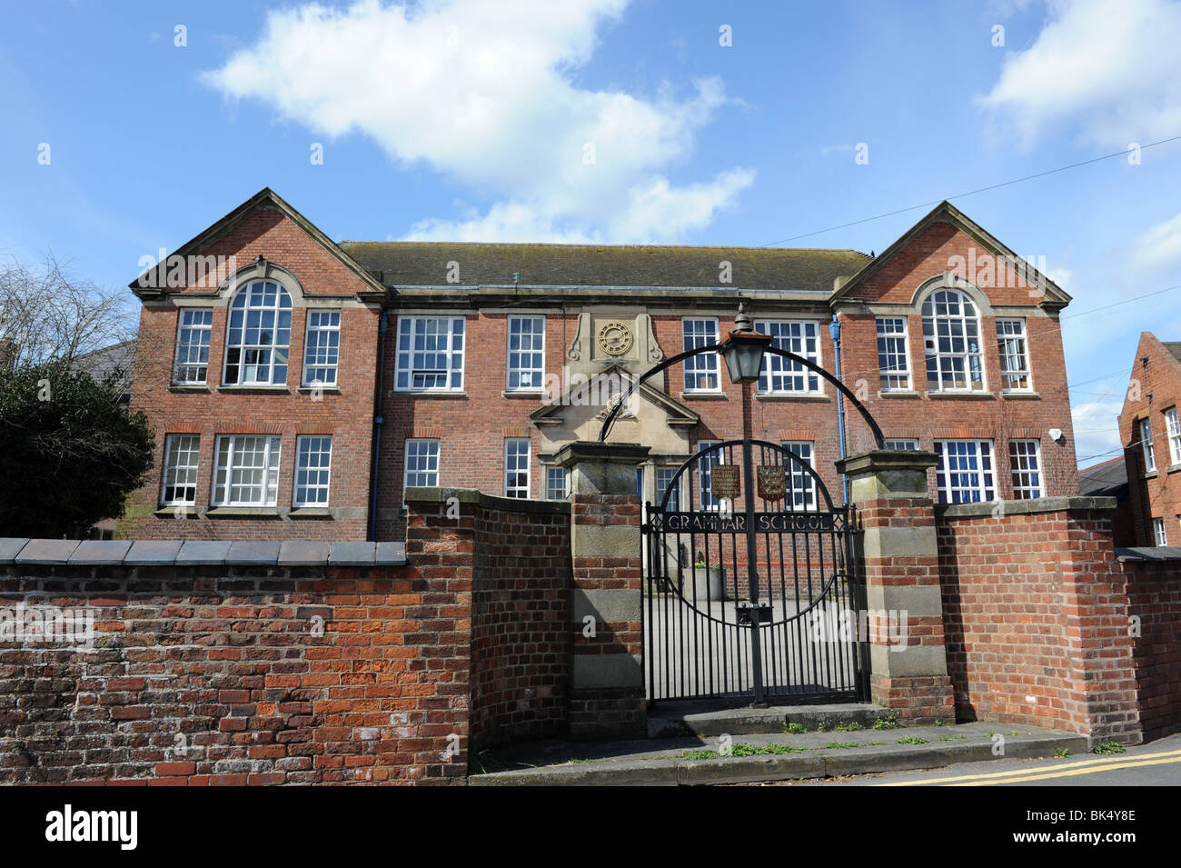 The Thomas Adams School at Wem in north Shropshire uk Stock Photo
