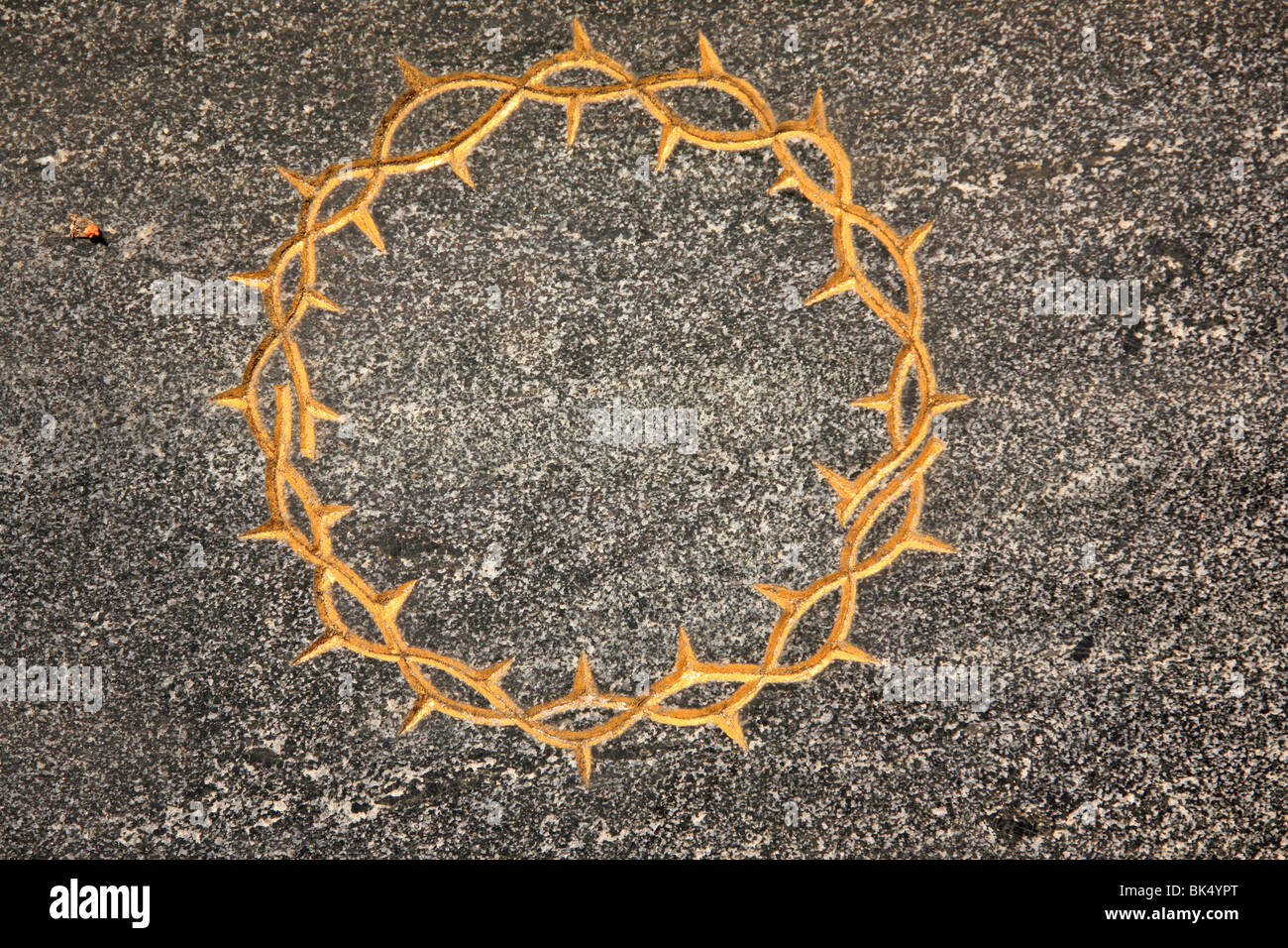 Gold crown of thorns hi-res stock photography and images - Alamy