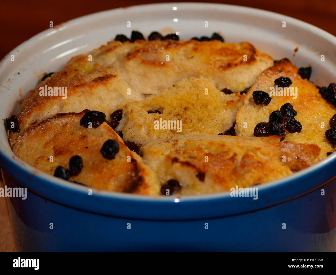 Bread and butter pudding Stock Photo Alamy