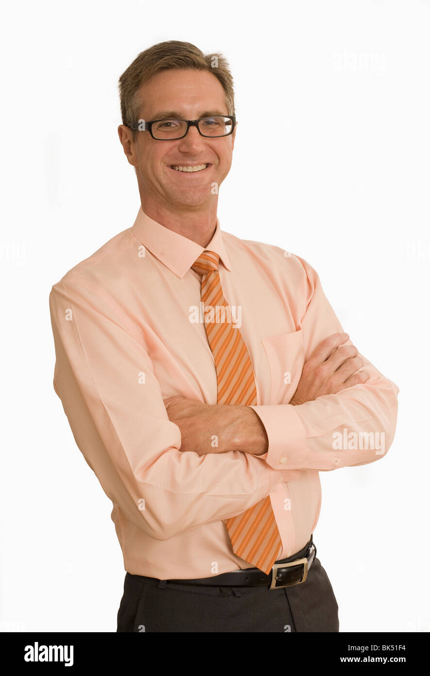 Portrait middle aged blond businessman hi-res stock photography and ...