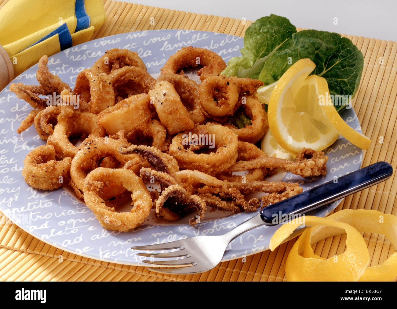 Calamari Fritti Stock Photo Alamy Calamari Fritti Stock Photo Alamy