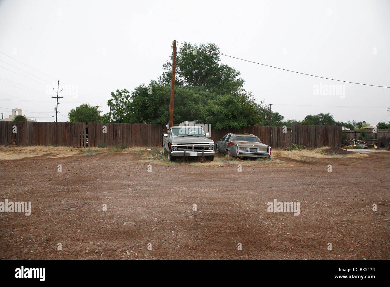 Run Down Cars, Alpine, Texas, USA Stock Photo Alamy