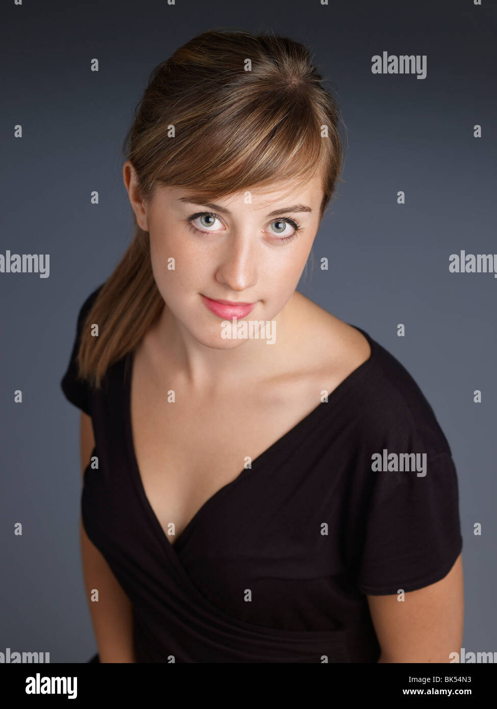 Old and young woman smile hi-res stock photography and images - Alamy