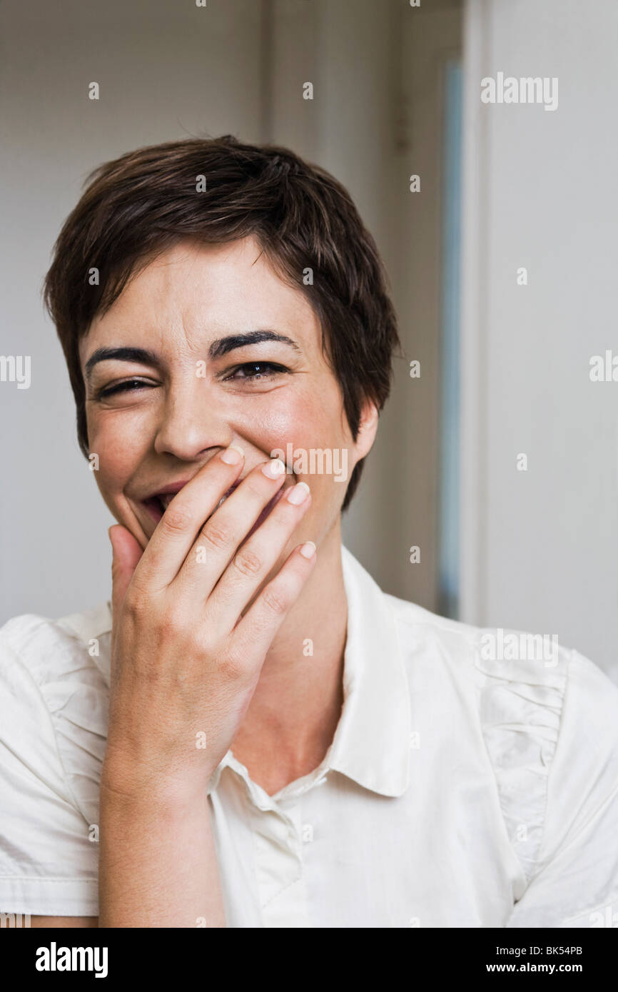 Latina woman 40s hi-res stock photography and images - Alamy