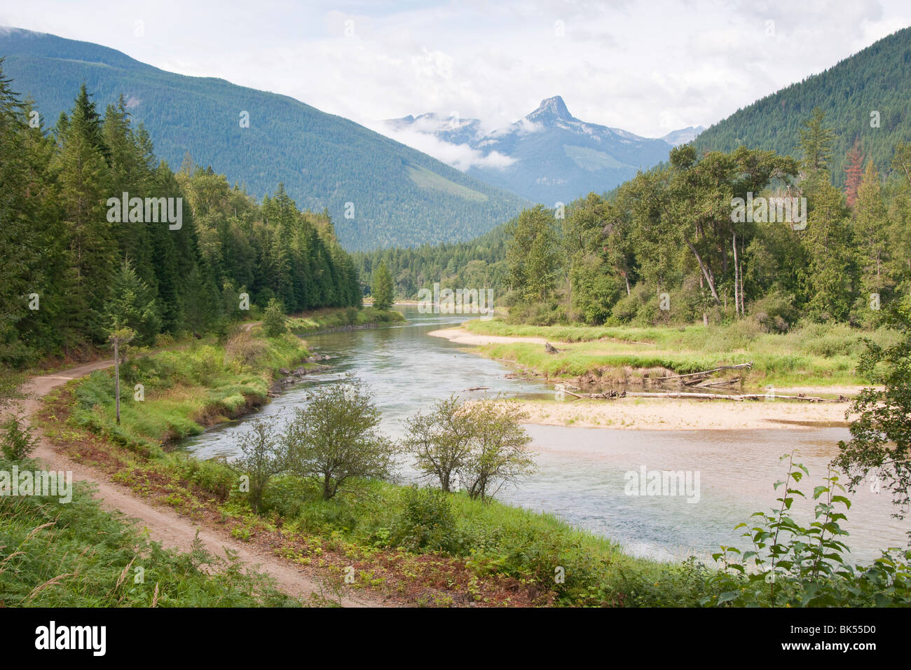 Slocan River, British Columbia, Canada Stock Photo Alamy