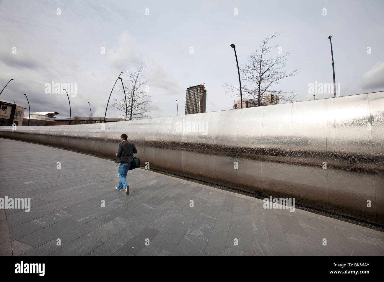 Sheaf Square in Sheffield, UK Stock Photo