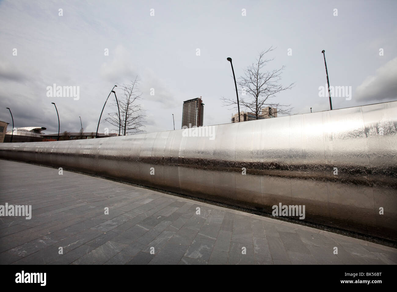 Sheaf Square in Sheffield, UK Stock Photo