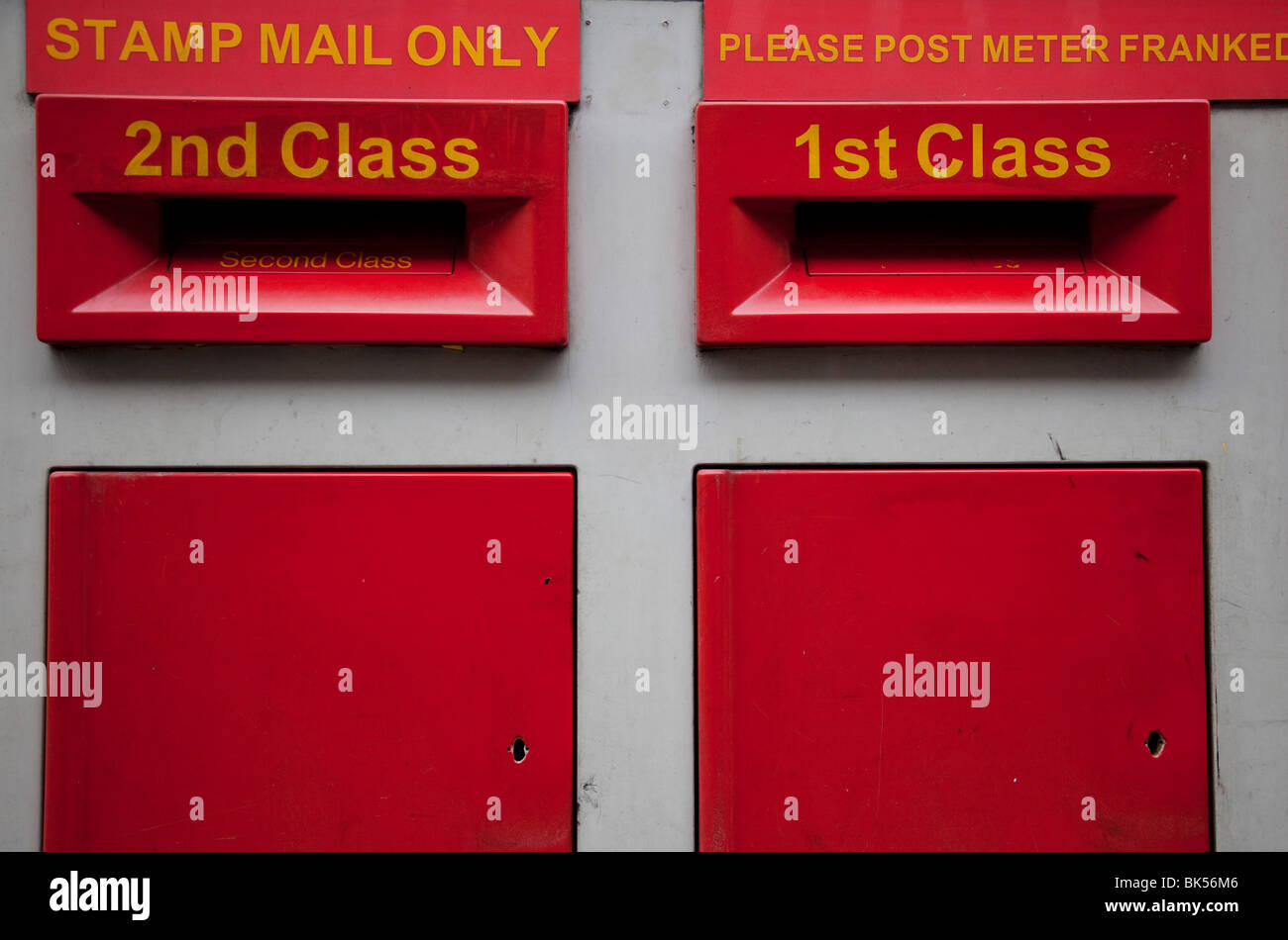 Royal Mail Post Boxes Stock Photo - Alamy